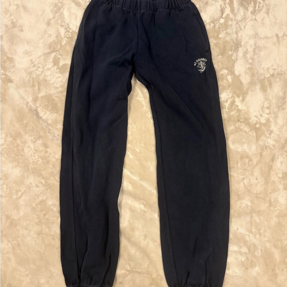 Brandy Melville Black Ankle Joggers